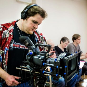 camera operator behind-the-scenes
